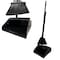 Kleen Handler Lobby Broom & Dustpan Combo with 38 in. Handle, Great for Home, Office & Outdoor Spaces, Black KHES-DPBK-12A-OMP - alternate 1